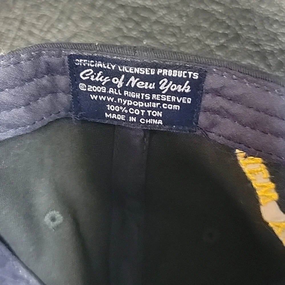 Is officially license product city of New York velcro baseball